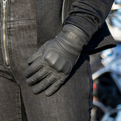 MotoGirl Bessie Gloves in Black