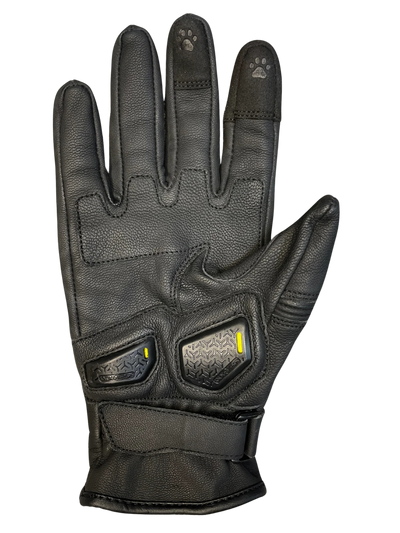 MotoGirl Bessie Gloves in Black