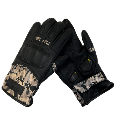 MotoGirl Bessie Gloves in Camo