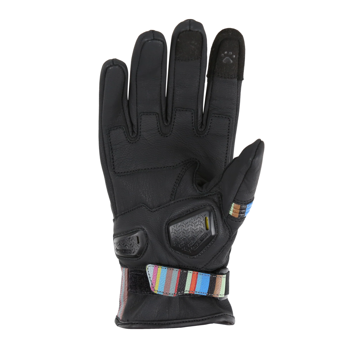 MotoGirl Bessie Gloves in Stripe