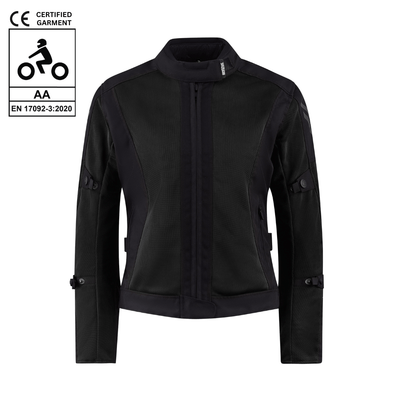 MotoGirl Bonnie Jacket in Black - available at Veloce Club