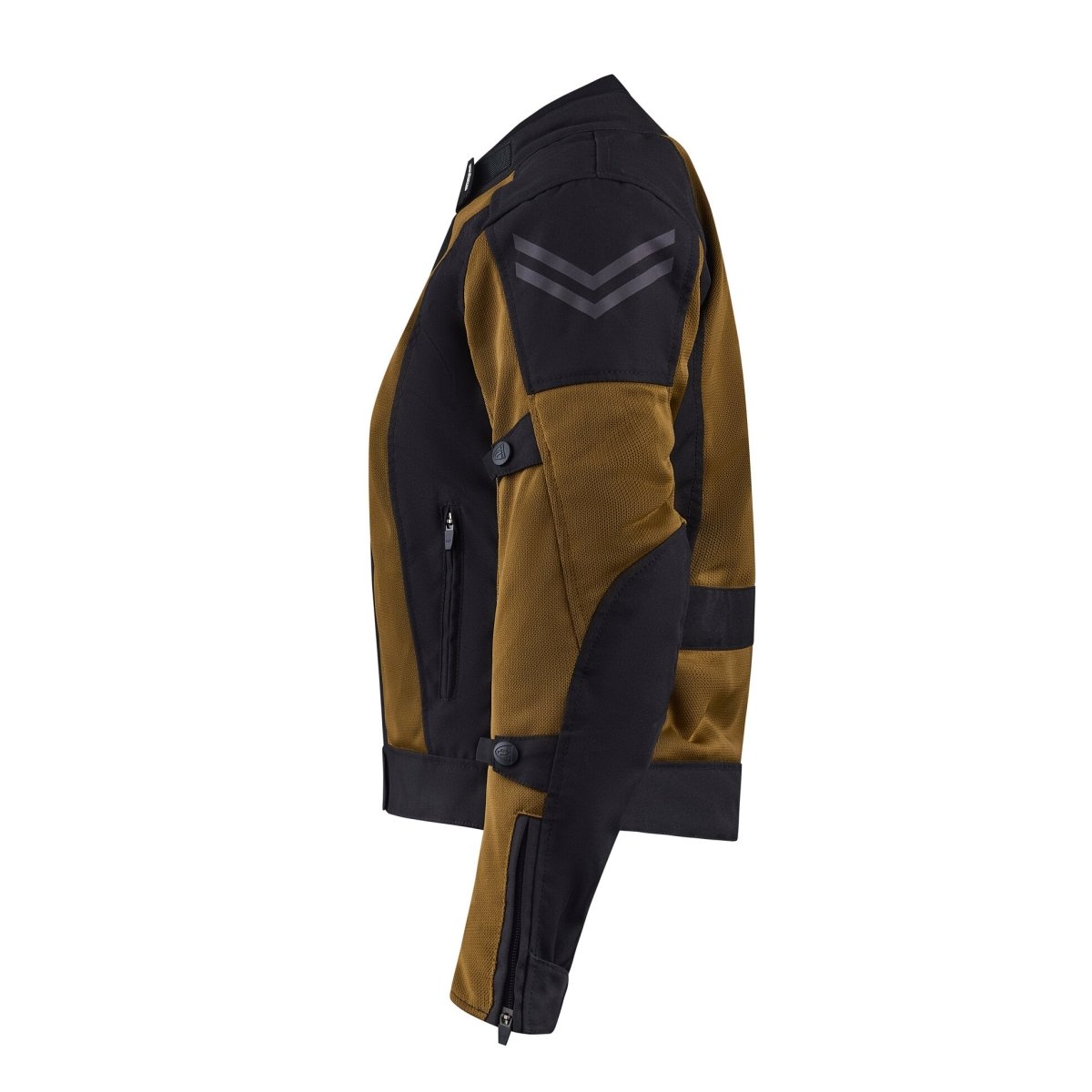MotoGirl Bonnie Jacket Matte Gold - available at Veloce Club