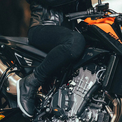 MotoGirl Ribbed Leggings | Veloce Club