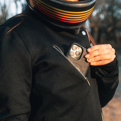 MotoGirl Sherrie Jacket in Black