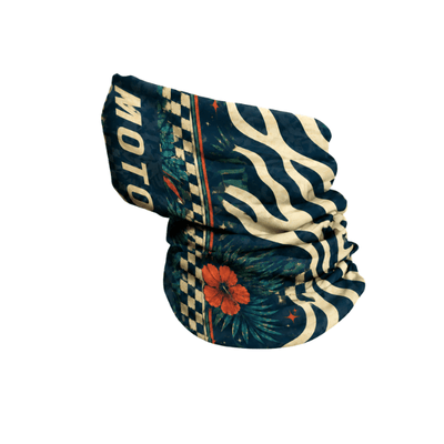 MotoGirl Tropical Flower Neck tube