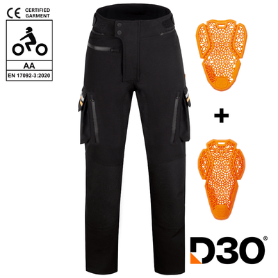 MotoGirl Vanessa Jacket and Vanessa Trousers in Black available at Veloce Club