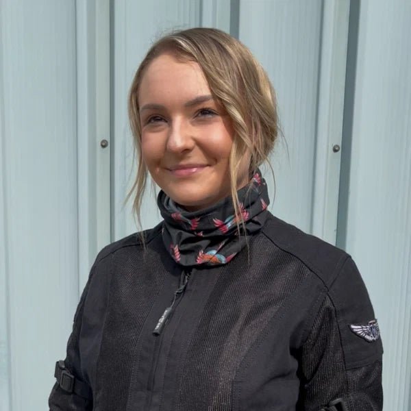 MotoGirl Wings Neck tube | Veloce Club