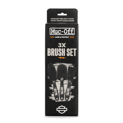 Muc-Off 3 Premium Motorcycle Brush Set  | Veloce Club