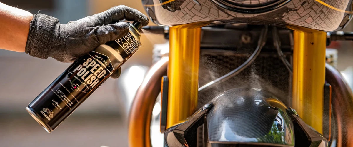 Muc-Off Motorcycle Speed Polish 400ml | Veloce Club