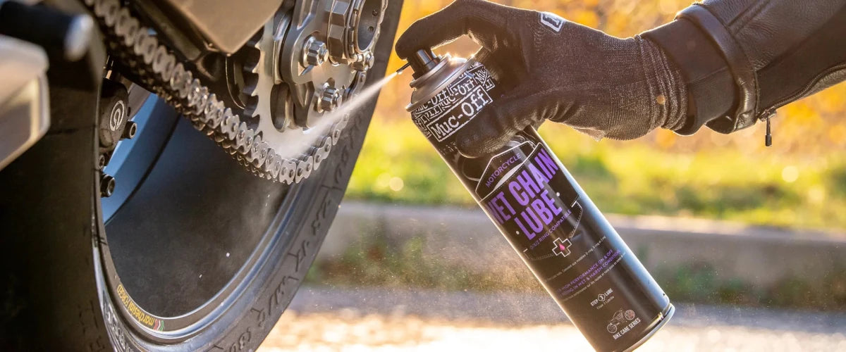 Muc-Off Motorcycle Wet Chain Lube 50ml | Veloce Club