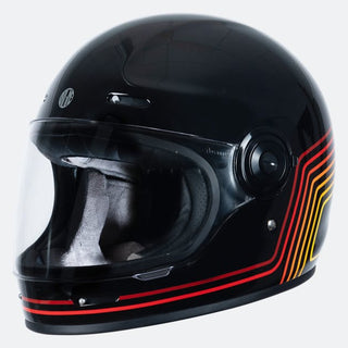 Origine Vega Sunrise Helmet in Black and red - available at Veloce Club