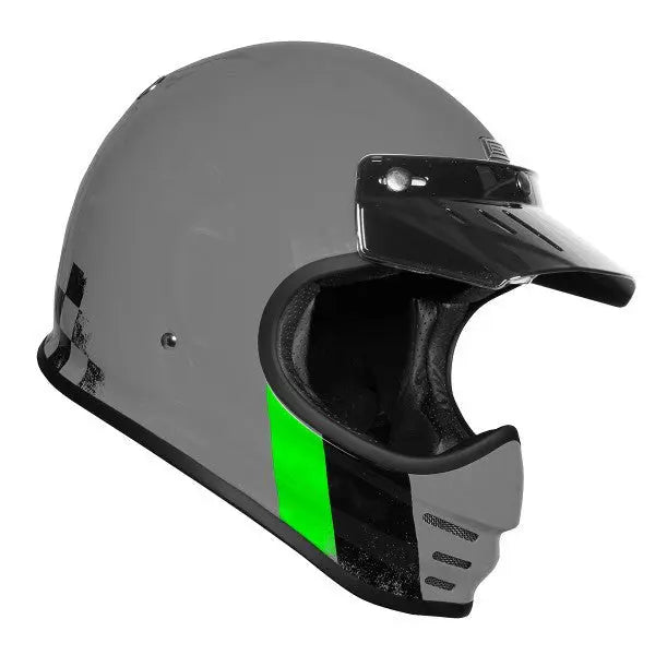 Origine Virgo Danny Motorcycle Helmet Grey | Veloce Club