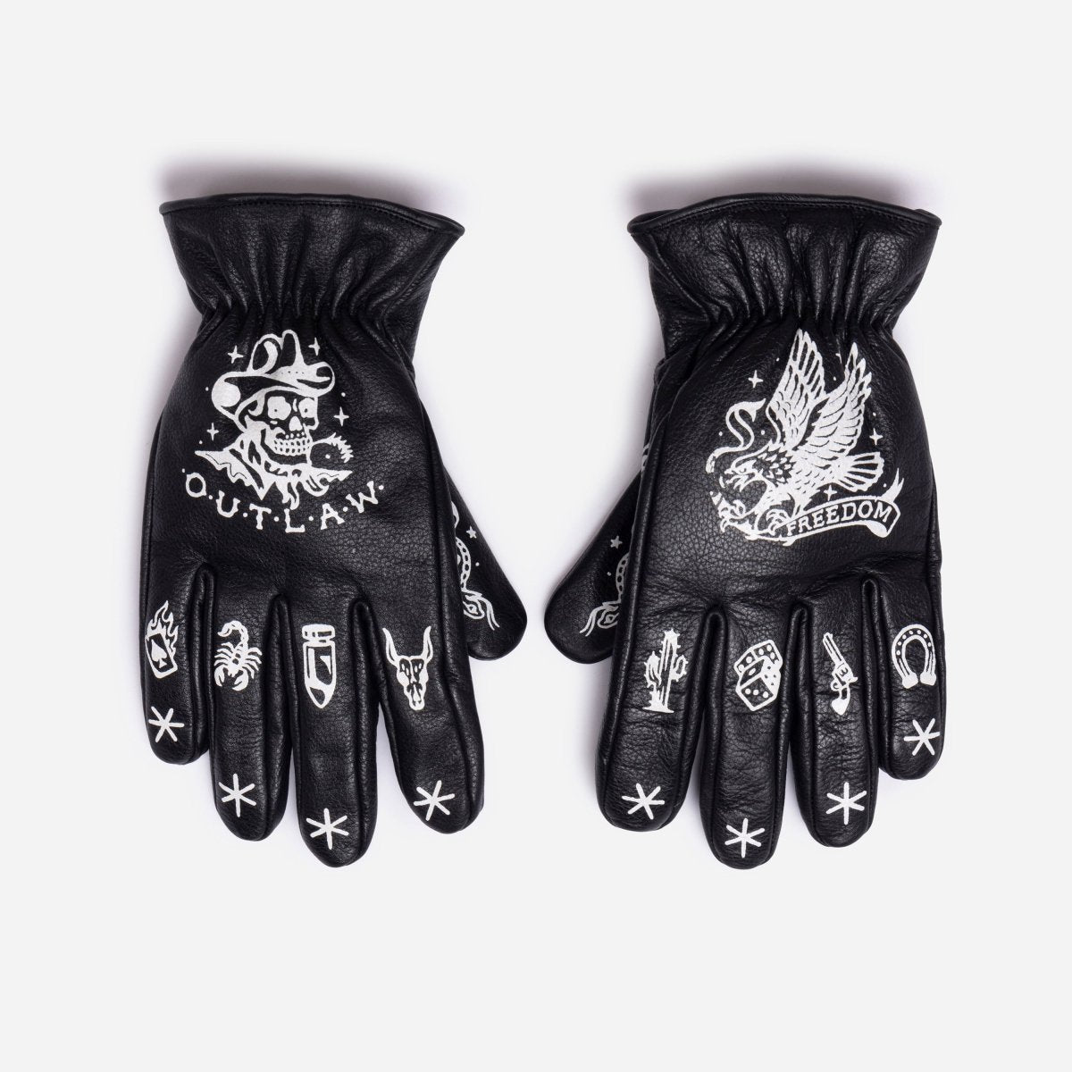 Macleod Motor Co Outlaw Motorcycle Gloves | Veloce Club