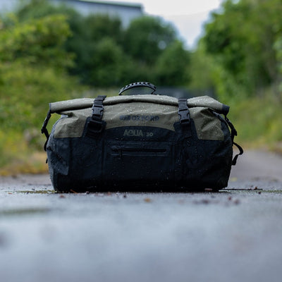 Oxford Aqua T - 30 Roll Bag in Black and Khaki