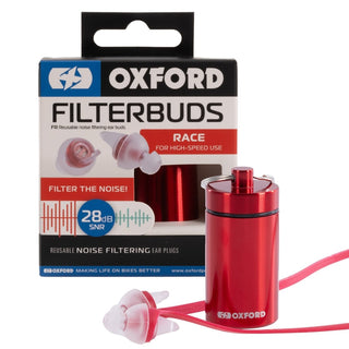 Oxford FilterBuds Race 28 SNR - available at Veloce Club