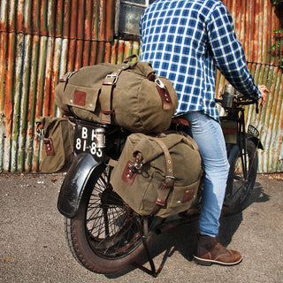 Oxford Heritage 30L Roll Bag in Khaki - available at Veloce Club