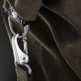 Oxford Heritage 30L Roll Bag in Khaki - available at Veloce Club
