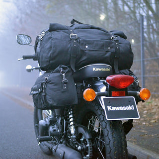Oxford Heritage 40L Panniers in Black - available at Veloce Club