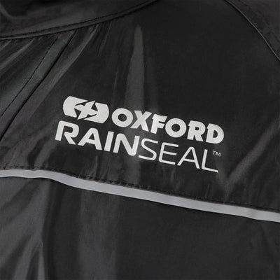 Oxford Rainseal Over Jacket in Black