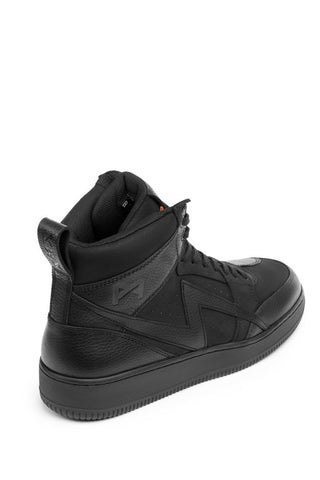 Pando Moto Apex Sneakers Black – Unisex Motorcycle Sneakers - available at Veloce Club