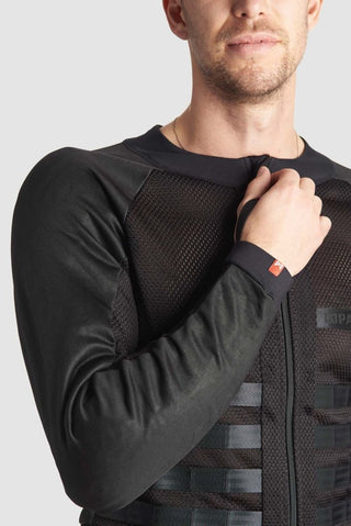 Pando Moto COMMANDO UH BLACK Men’s Light - Weight Motorcycle Jacket - available at Veloce Club