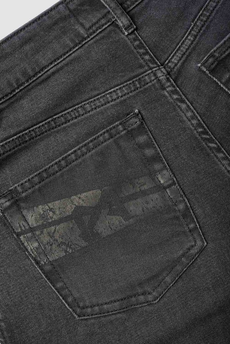 Pando Moto Kaya Slim Women's Jeans - Grey | Veloce Club