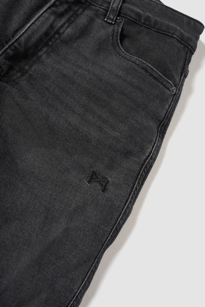 Pando Moto Kaya Slim Women's Jeans - Grey | Veloce Club