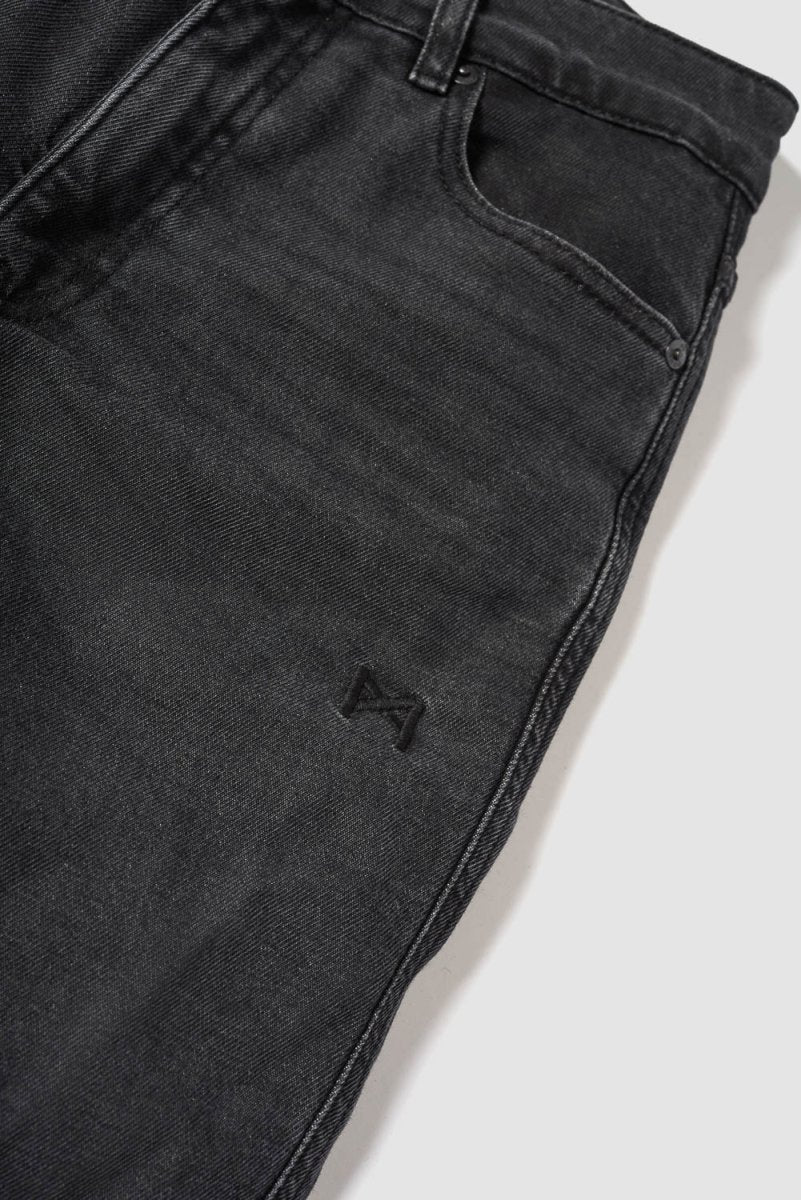 Pando Moto Kaya Slim Women's Jeans - Grey | Veloce Club
