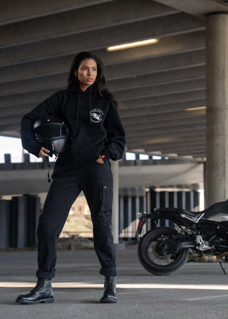 Pando Moto Mila Cargo – Motorcycle Jeans for Women with Chino Style Cordura® - available at Veloce Club