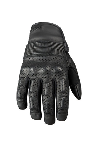 Pando Moto Onyx 02 Gloves in Black - available at Veloce Club