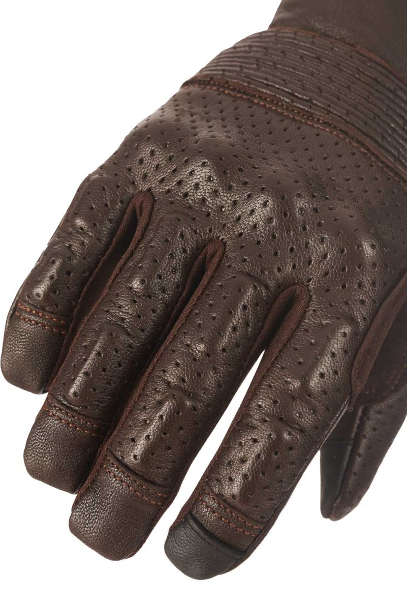 Pando Moto Onyx 02 Gloves - Brown | Veloce Club