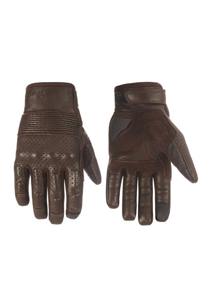 Pando Moto Onyx 02 Gloves - Brown | Veloce Club
