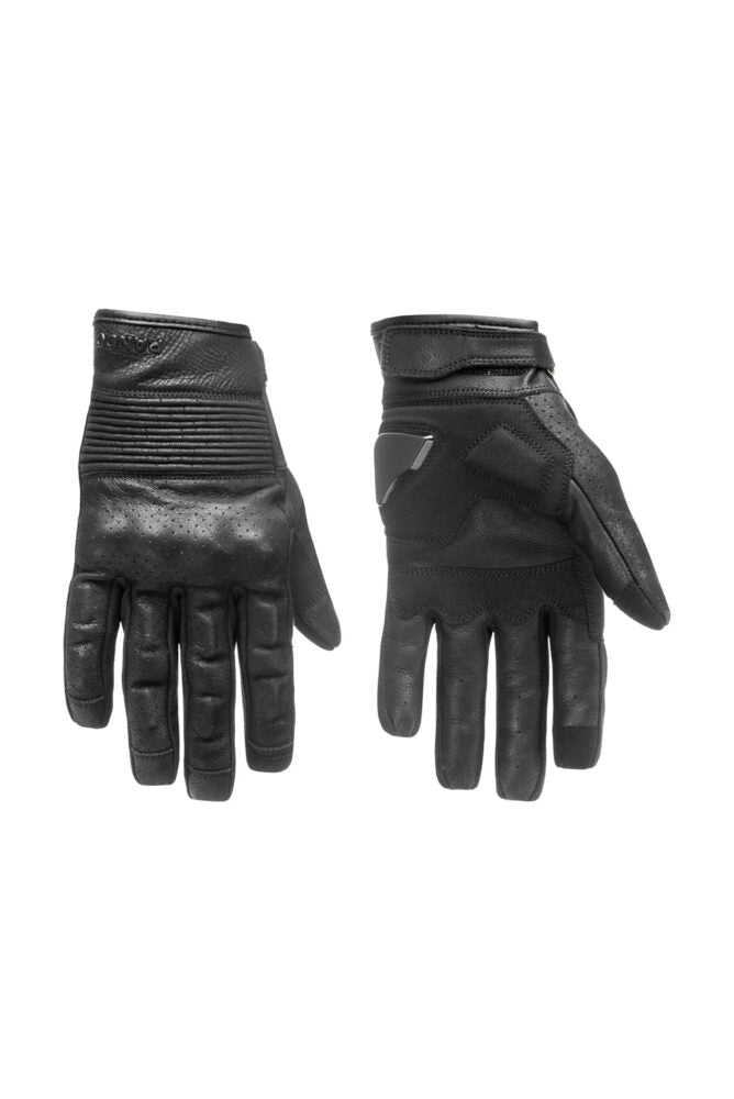 Pando Moto Onyx Gloves - Black | Veloce Club 