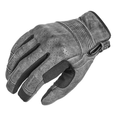 Pando Moto Onyx Gloves - Grey | Veloce Club
