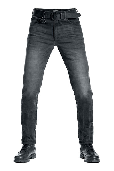 Pando Moto Robby Slim Jean in Black | Veloce Club