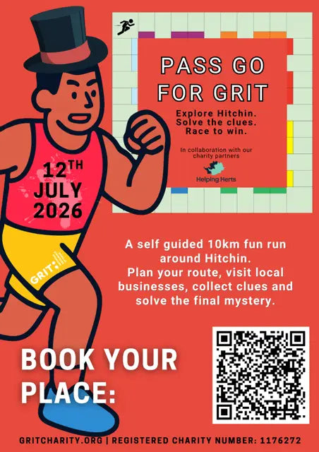 Pass Go For GRIT Hitchin | Fun Run Supporting Youth Mental Health