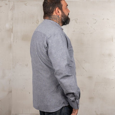 Pike Brothers 1923 Buccanoy Shirt Brisbane Blue - available at Veloce Club