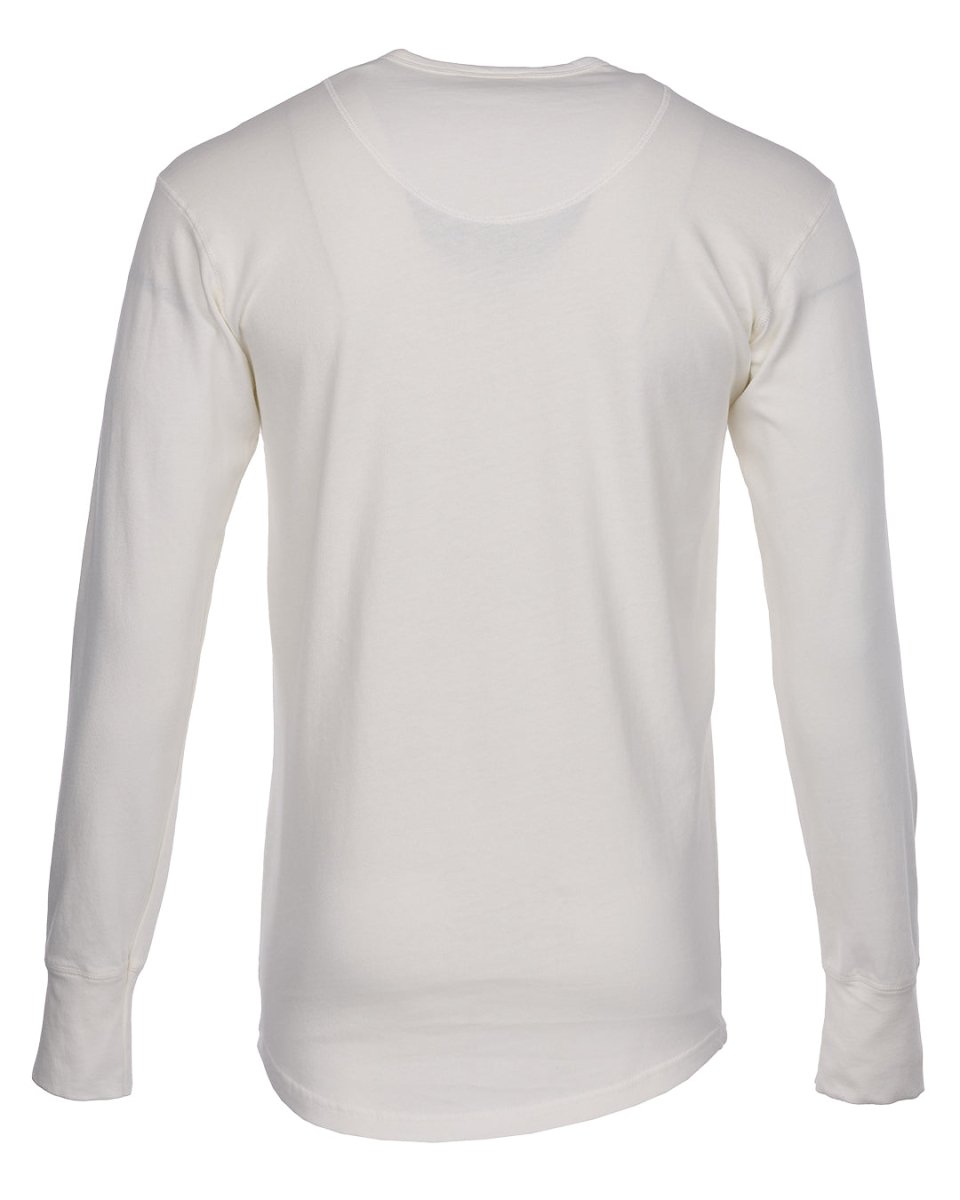 Pike Brothers 1927 Henley Shirt Ecru - available at Veloce Club