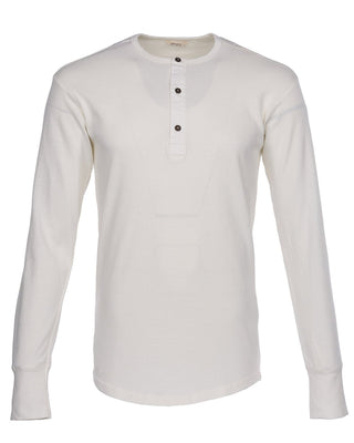 Pike Brothers 1927 Henley Shirt Ecru - available at Veloce Club