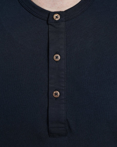 Pike Brothers 1927 Henley Short Sleeve Mojave Blue | Veloce Club