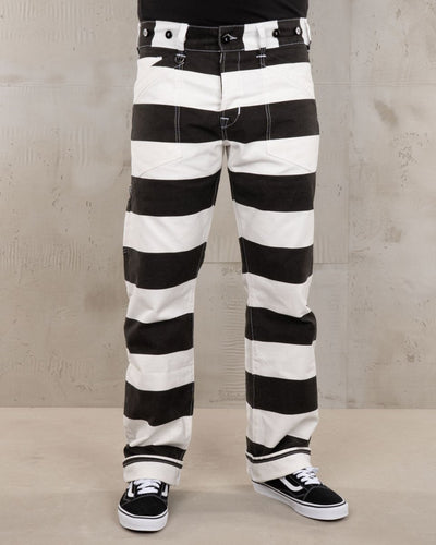Pike Brothers 1936 Chopper Pant Alcatraz White - available at Veloce Club