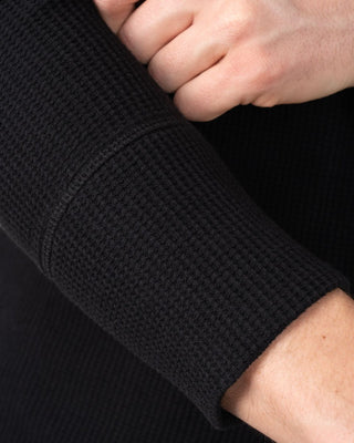 Pike Brothers 1936 Waffle Shirt Black - available at Veloce Club