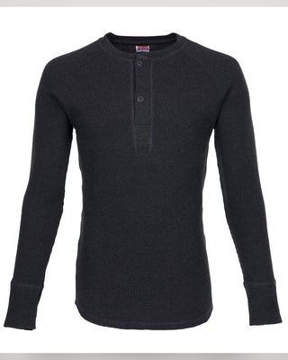 Pike Brothers 1936 Waffle Shirt Iron Grey - available at Veloce Club