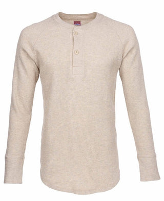 Pike Brothers 1936 Waffle Shirt Natural - available at Veloce Club