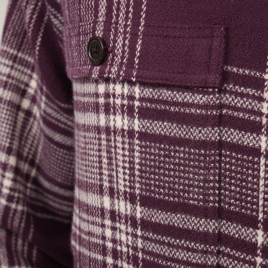 Pike Brothers 1937 Roamer Shirt Livingston Bordeaux | Veloce Club