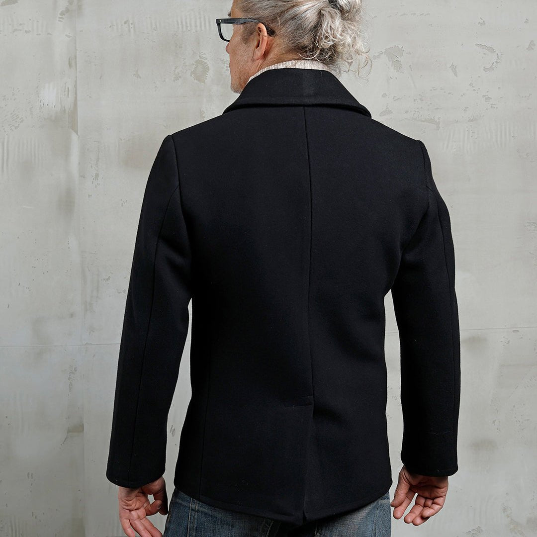 Pike Brothers 1938 Pea Coat Black | Veloce Club