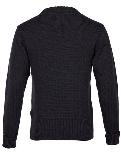 Pike Brothers 1941 USN Seaman Sweater Anthracite - available at Veloce Club