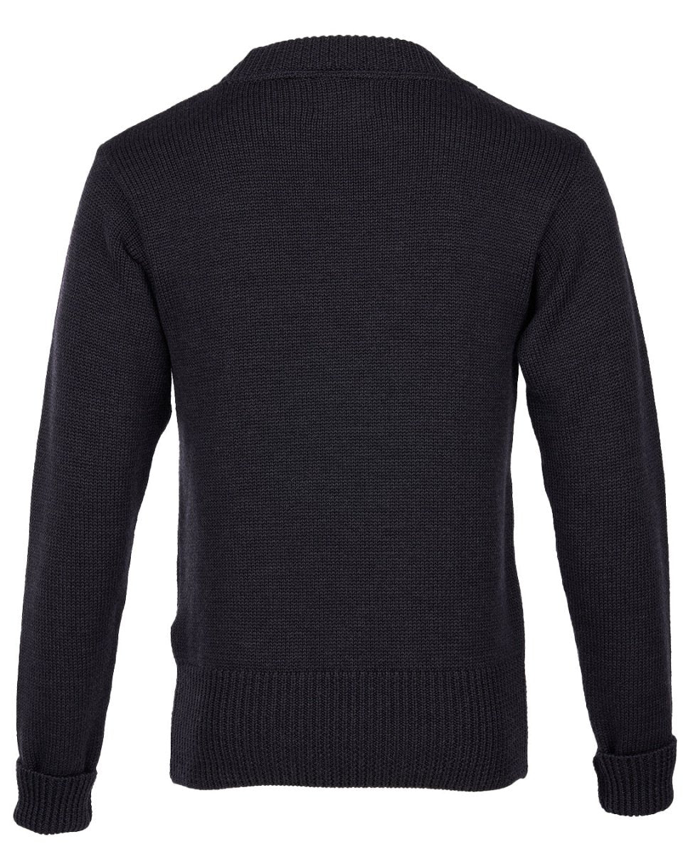 Pike Brothers 1941 USN Seaman Sweater Anthracite - available at Veloce Club