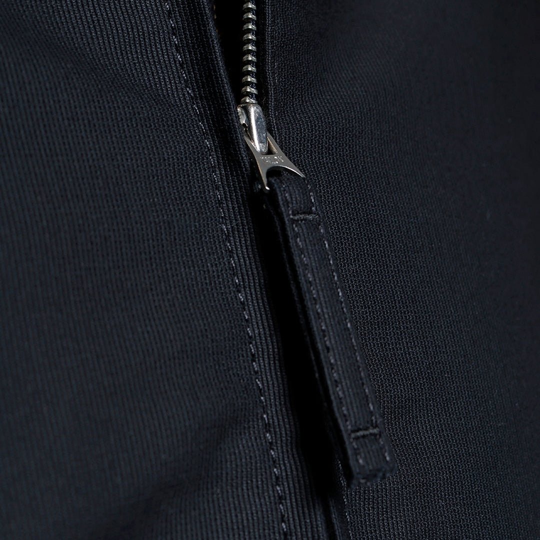 Pike Brothers 1942 Vest Waxed Navy - available at Veloce Club