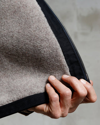 Pike Brothers 1942 Vest Waxed Navy - available at Veloce Club